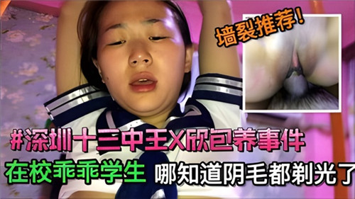 深圳高中校花被包养实录流出 土豪金主肉偿交易完整收藏版